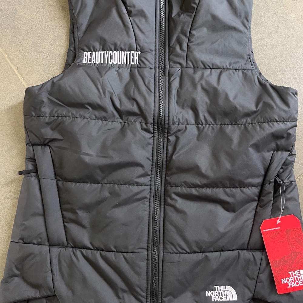 Beautycounter NorthFace Puffy Vest - Black - Size S